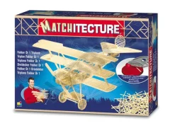 Matchitecture Fokker DR1 Matchstick Model