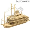 Matchmaker Riverboat Matchstick Model