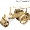 Matchmaker Steam Roller Matchstick Model