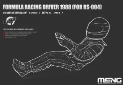 Meng Models 1/12 Formula Racing Driver 1988