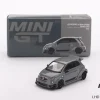 Mini GT 1/64 Abarth 595 LB-WORKS x Abas Works (Grey)