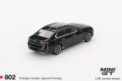 Mini GT 1/64 BMW i7 xDrive60 Black Sapphire