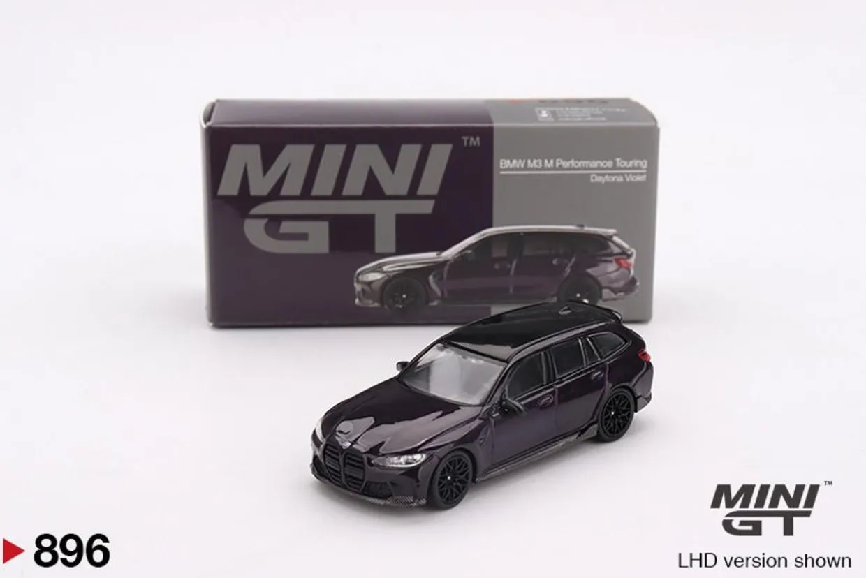 Mini GT 1/64 BMW M3 M Performance Touring Daytona Violet