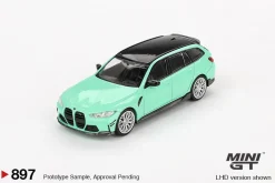 Mini GT 1/64 BMW M3 M Performance Touring Mint Green