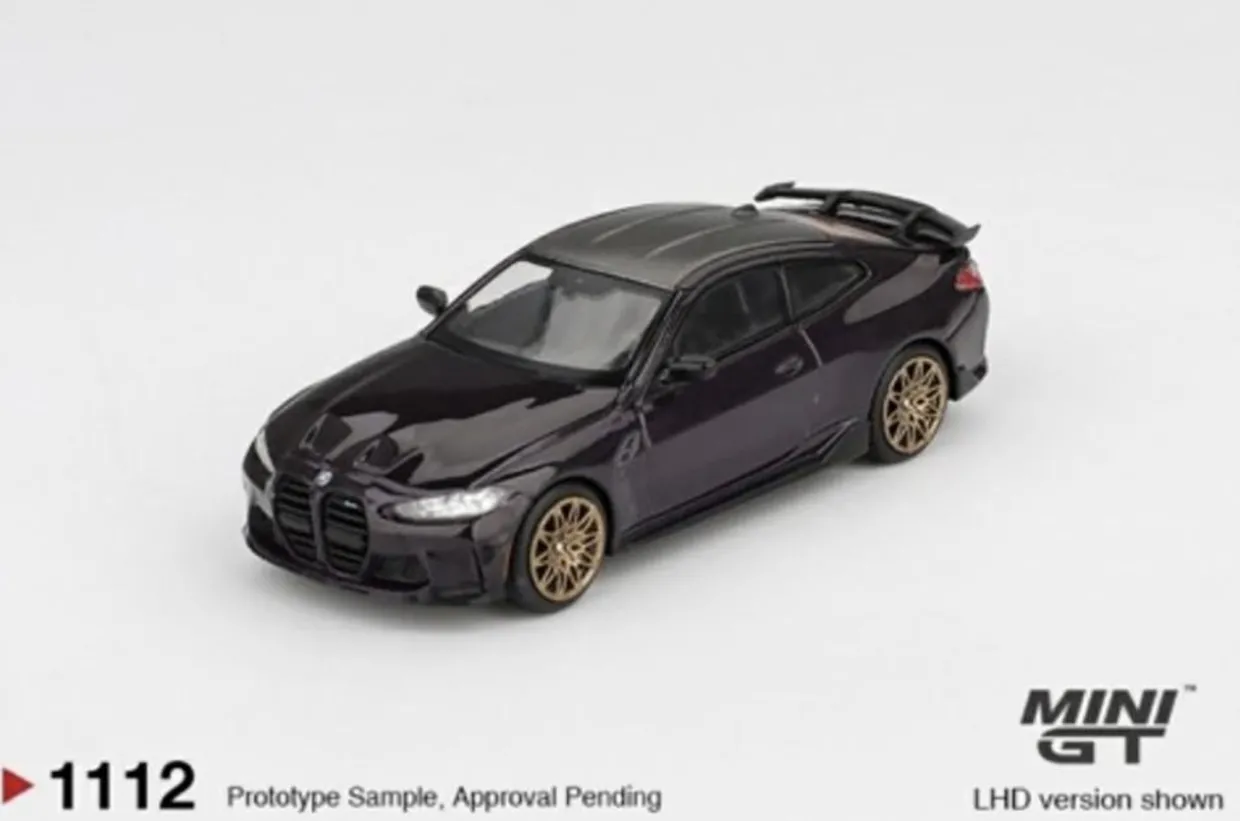 Mini GT 1/64 BMW M4 M-Performance (G82) Daytona Violet