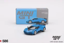 Mini GT 1/64 Bugatti Centodieci Blu Bugatti
