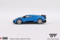 Mini GT 1/64 Bugatti Centodieci Blu Bugatti