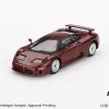 Mini GT 1/64 Bugatti EB110 GT Dark Red Metallic (LHD)