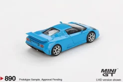 Mini GT 1/64 Bugatti EB110 Super Sport Blu Bugatti (LHD)