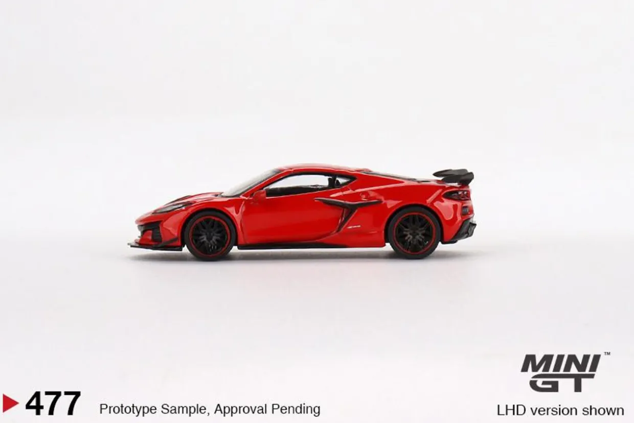 Mini GT 1/64 Chevrolet Corvette Z06 2023 Torch Red