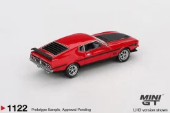 Mini GT 1/64 Ford Mustang Mach1 1971 Race Red