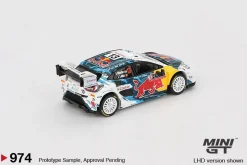 Mini GT 1/64 Ford Puma Rally1 #13 M-Sport Ford WRT 2024 Rally Monte Carlo