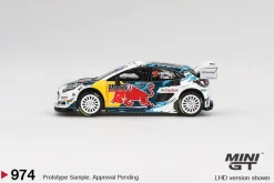 Mini GT 1/64 Ford Puma Rally1 #13 M-Sport Ford WRT 2024 Rally Monte Carlo