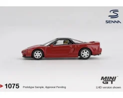 Mini GT 1/64 Honda NS-X Prototype Midship Sports 1989 Ayrton Senna with Figure