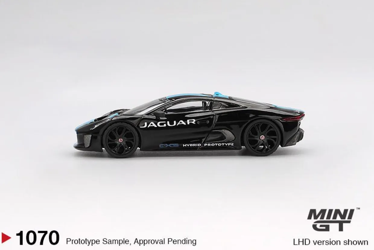 Mini GT 1/64 Jaguar C-X75 Black