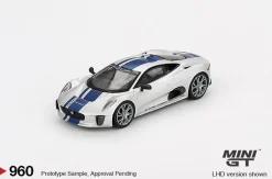Mini GT 1/64 Jaguar C-X75 Silver (LHD)
