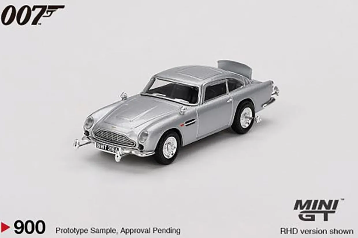 Mini GT 1/64 James Bond (Goldfinger Movie) Aston Martin DB5