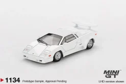 Mini GT 1/64 Lamborghini Countach 25th Anniversary White