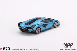 Mini GT 1/64 Lamborghini Sián FKP 37 Blu Aegir