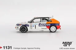 Mini GT 1/64 Lancia Delta HF Integrale Evoluzione #1 1993 Rallye Monte-Carlo