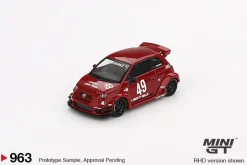 Mini GT 1/64 LB-WORKS x Abas Works ABARTH 595 Red