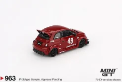 Mini GT 1/64 LB-WORKS x Abas Works ABARTH 595 Red