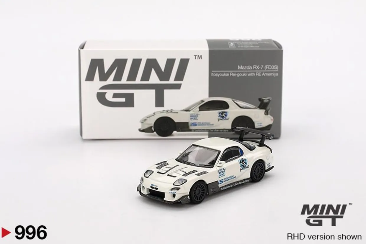 Mini GT 1/64 Mazda RX-7 (FD3S) Itosyoukai Rei-Gouki With RE Amemiya