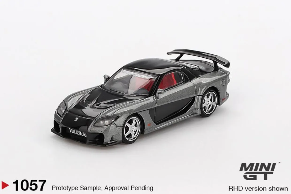 Mini GT 1/64 Mazda RX-7 VeilSide Fortune Grey