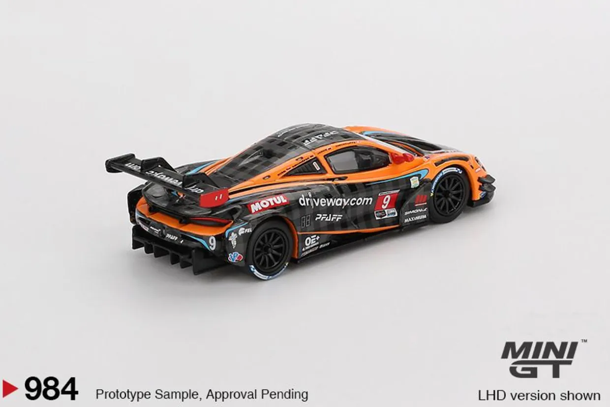 Mini GT 1/64 McLaren 720S GT3 Evo Pfaff Motorsports 2024 IMSA Daytona 24 Hrs