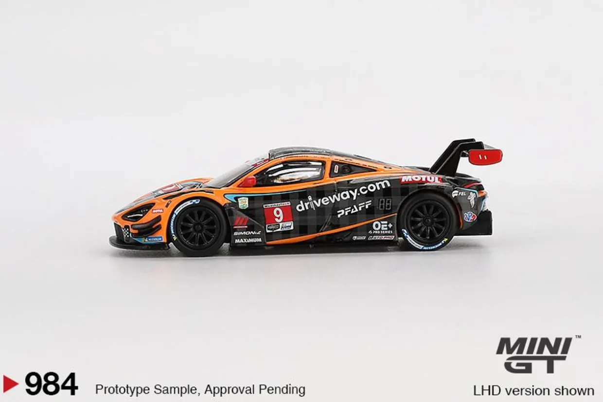 Mini GT 1/64 McLaren 720S GT3 Evo Pfaff Motorsports 2024 IMSA Daytona 24 Hrs