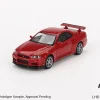 Mini GT 1/64 Nissan Skyline GT-R (R34) V-Spec Active Red (RHD)