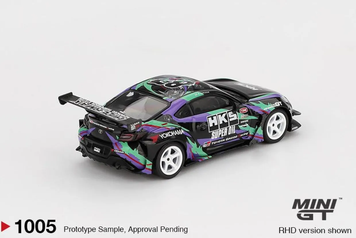 Mini GT 1/64 Toyota GR86 HKS TYPE R 2022 Tokyo Auto Salon