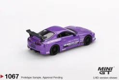 Mini GT 1/64 Toyota Supra (A80) Top Secret GT-300 Top Secret Purple