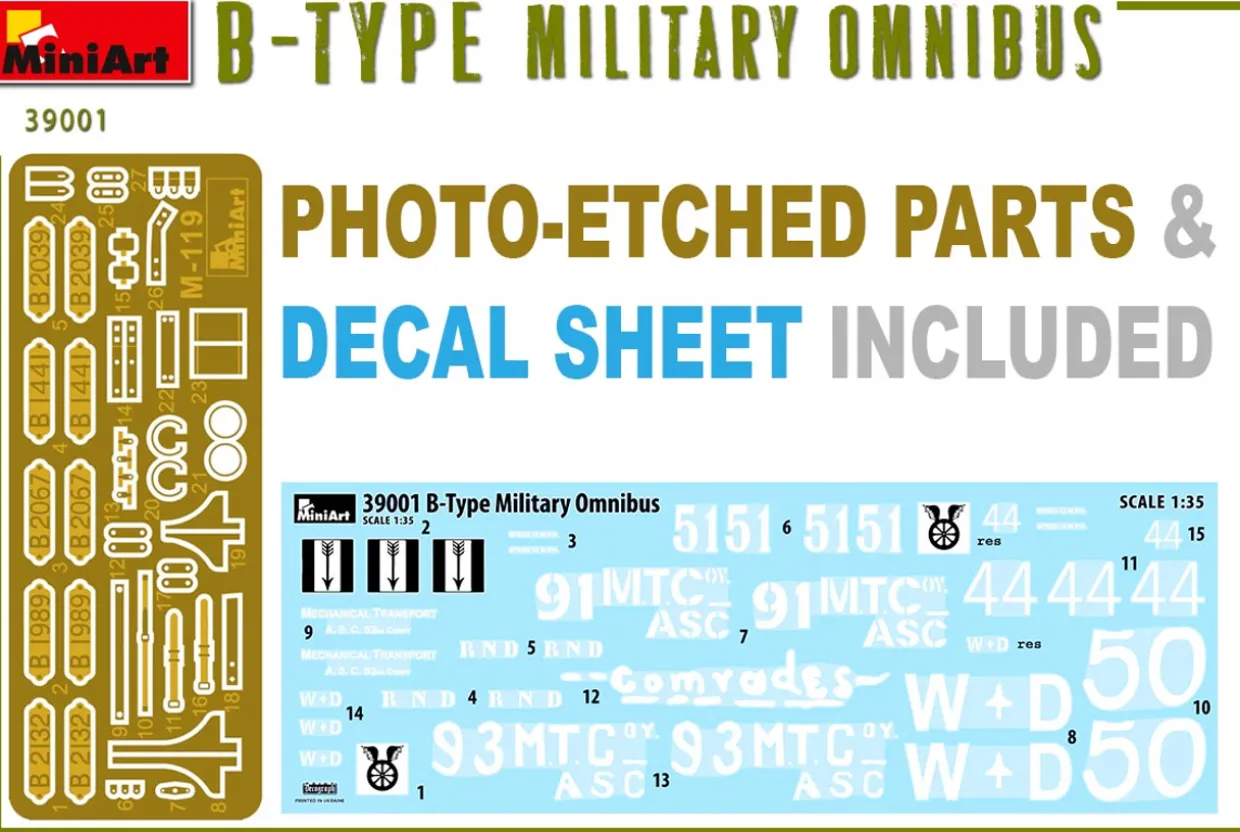 MiniArt 1/35 AEC B-Type Military Omnibus