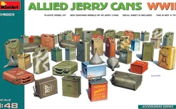 MiniArt 1/48 Allied Jerry Cans WWII Model Kit