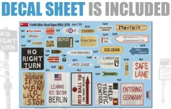 MiniArt 1/35 Allied WWII Road Signs Model Kit