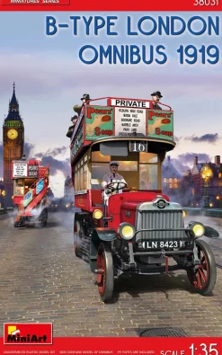 MiniArt 1/35 B Type London Omnibus Model Kit