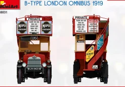 MiniArt 1/35 B Type London Omnibus Model Kit