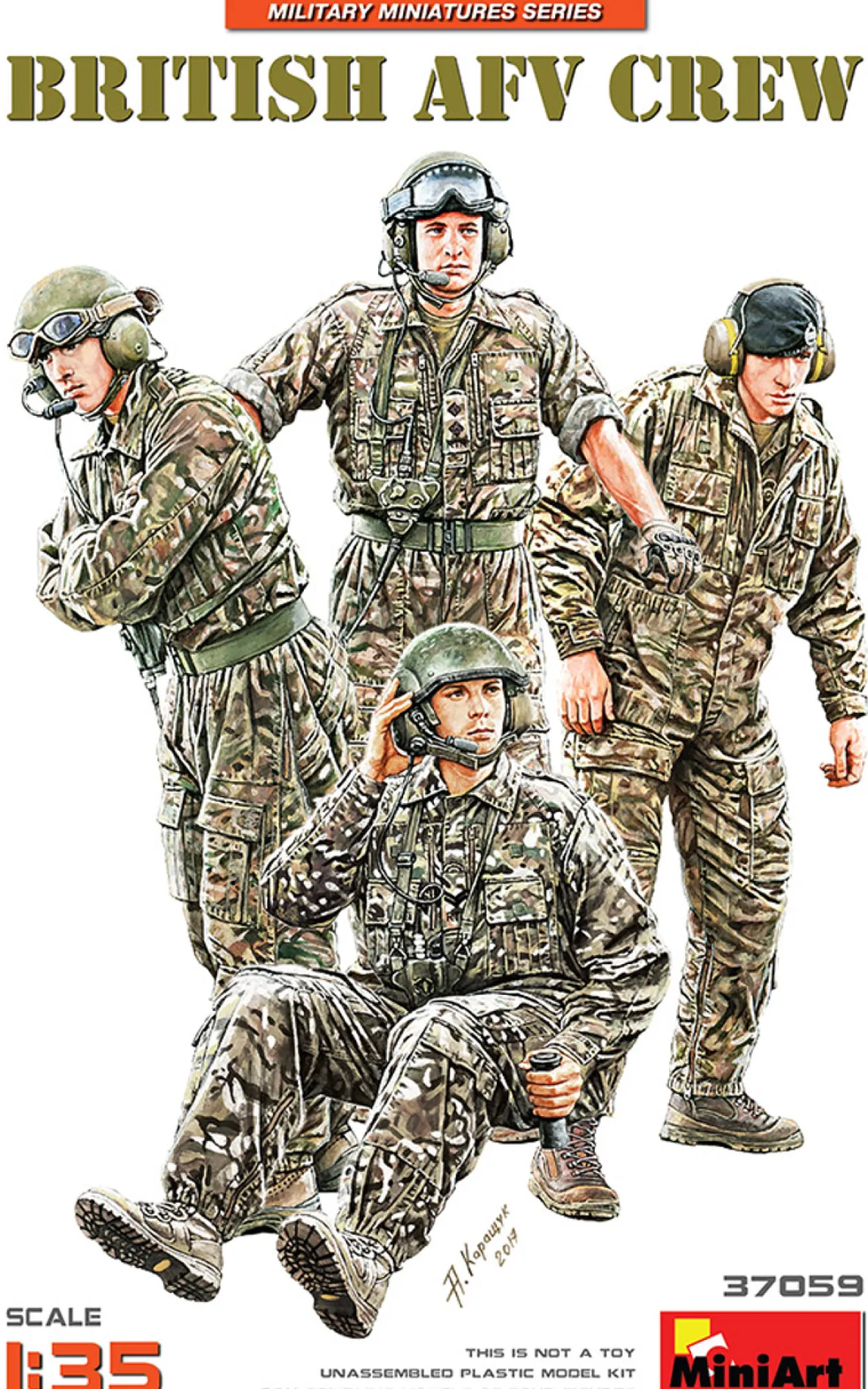 MiniArt 1/35 British AFV Crew