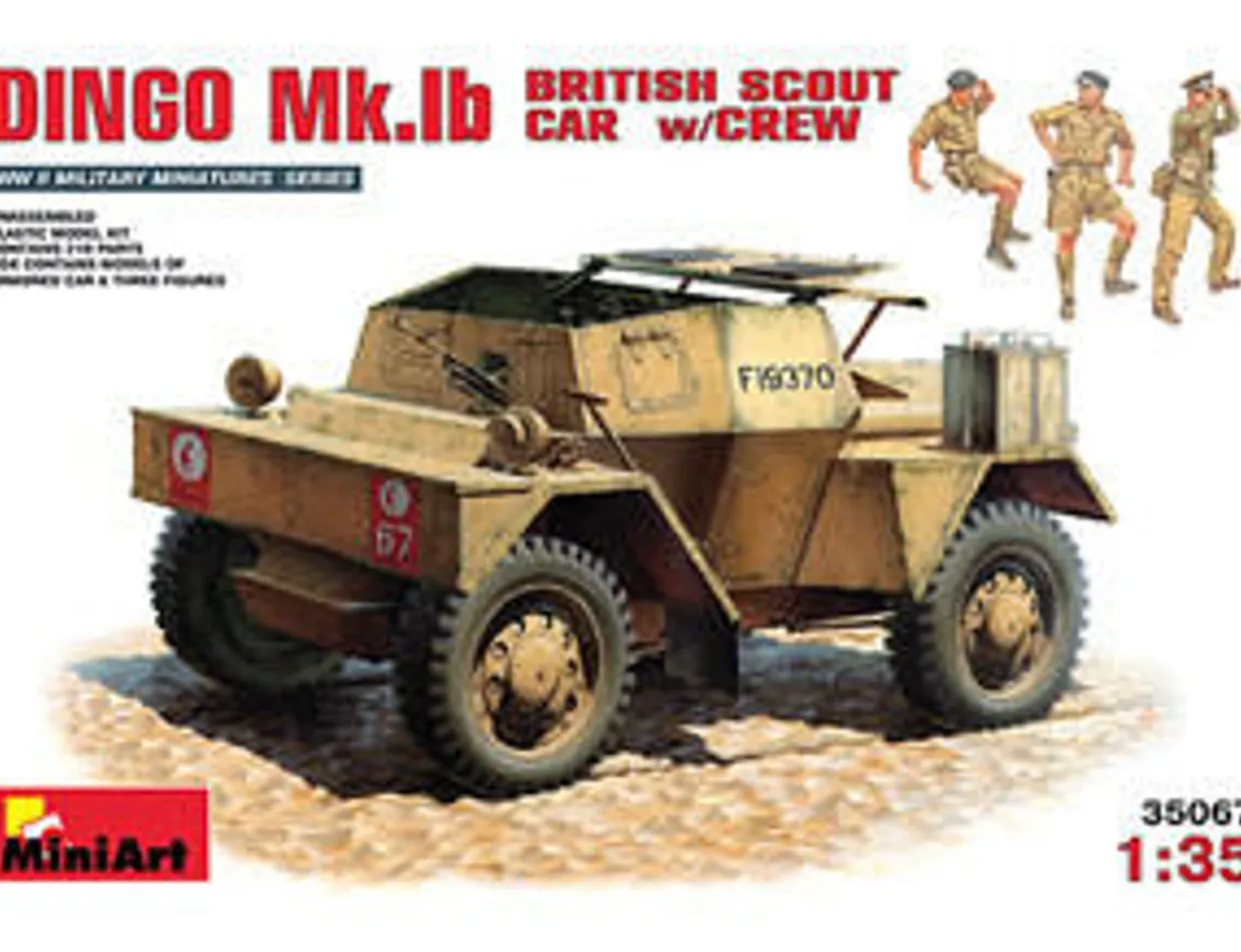 MiniArt 1/35 Dingo Mk.Ib with Crew