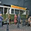 MiniArt 1/35 European Tram Car with Crew & Passengers Model