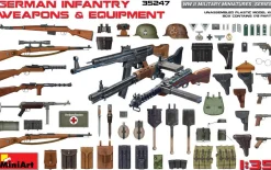 MiniArt 1/35 German Infantry Weapons and Equipment Model Kit