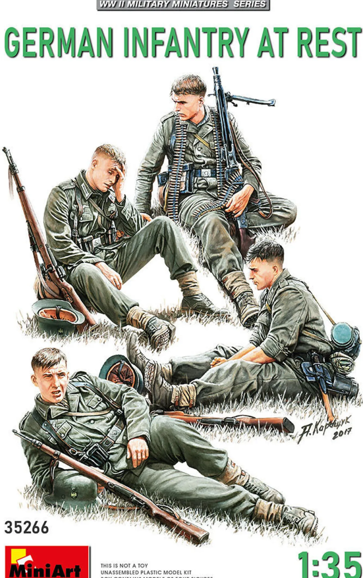 MiniArt 1/35 German Infantry at Rest