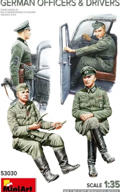 MiniArt 1/35 German Officers & Drivers