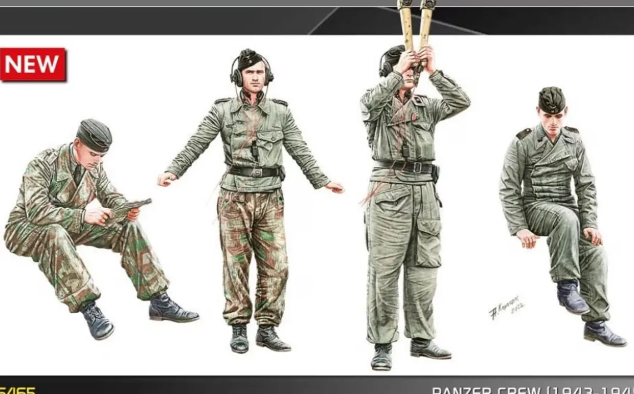 MiniArt 1/35 German Panzer Crew 1943-1945