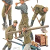 MiniArt 1/35 German Soldiers at Work (RAD) Special Edition Model Figures
