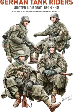 MiniArt 1/35 German Tank Riders in Winter Uniform 1944-1945