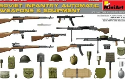 MiniArt 1/35 Soviet Infantry Automatic Weapons and Equipment