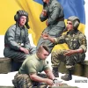 MiniArt 1/35 Ukrainian Tank Crew at Rest Model Figures