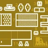 MiniArt 1/35 US Machine Guns Model Kit